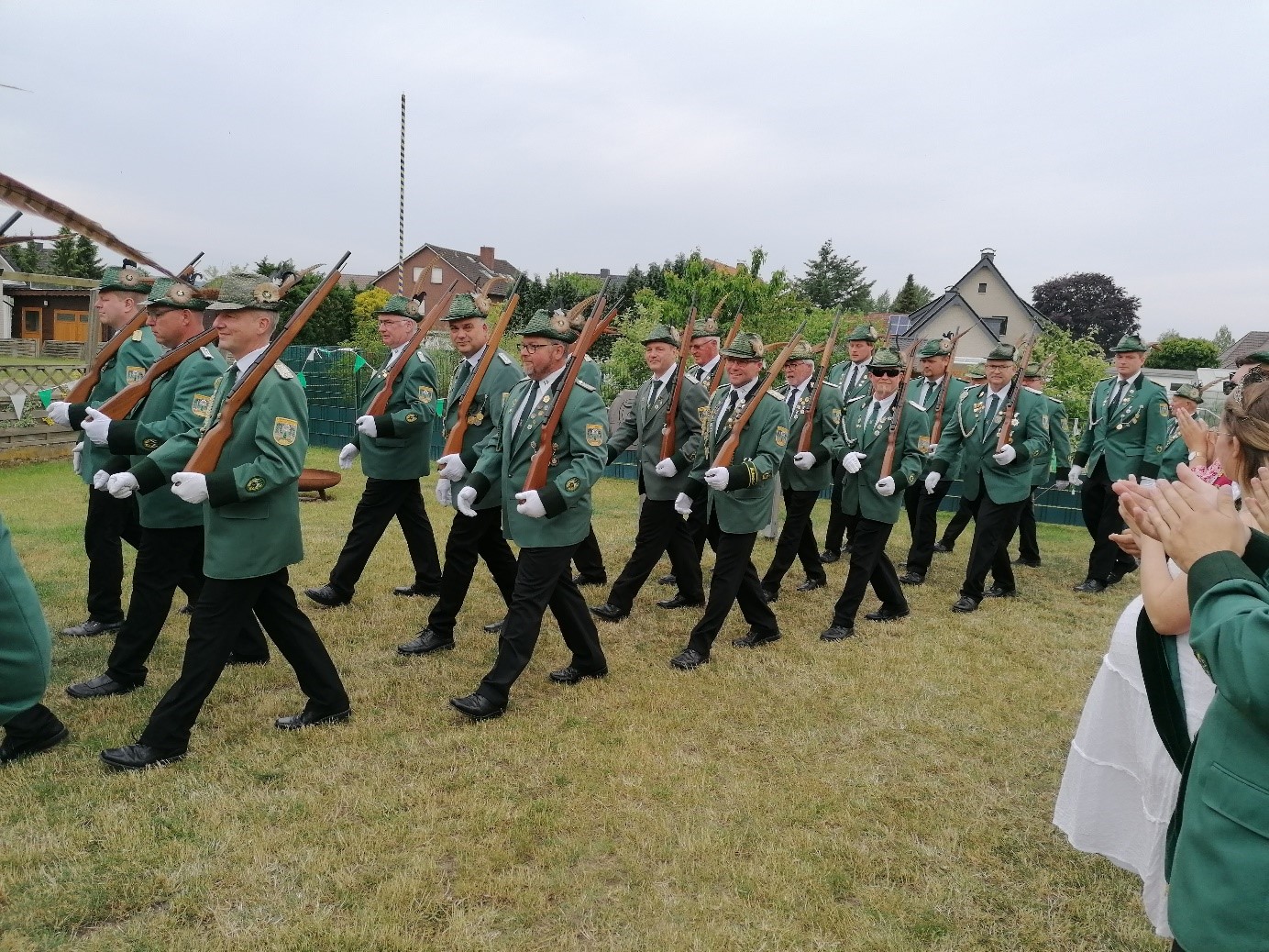 Abholung des Schützenkönigs Abholung des Schützenkönigs